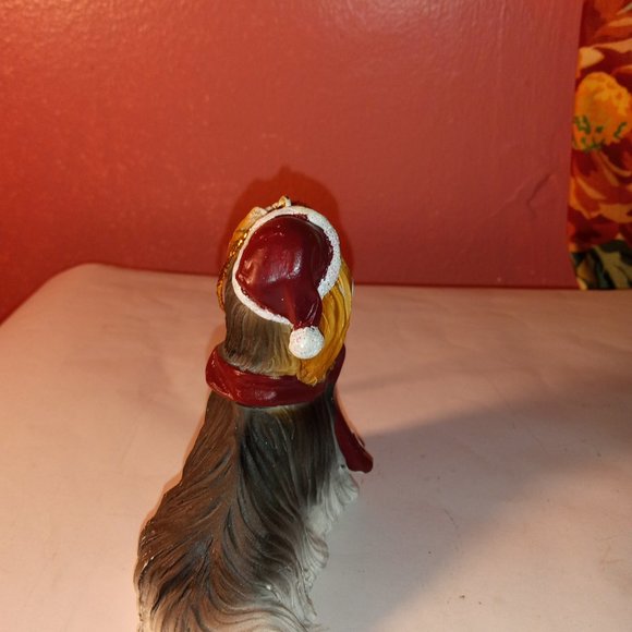 CHRISTMAS COLORFUL DOG PET CERAMIC ORNAMENT - Picture 6 of 9